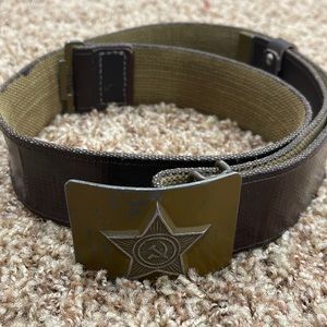 RARE. Vintage military adjustable belt from 1980’s In good vintage condition.
